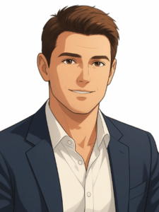 Portrait illustré de Pascal Cuesta, formateur chez Créforma Plus
